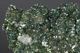 Lustrous Marcasite Crystals on Calcite - Linwood Mine, Iowa #176024-1